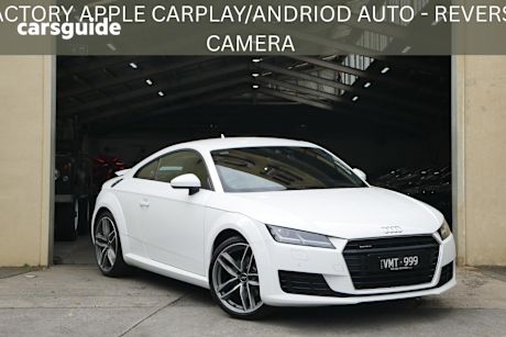 White 2016 Audi TT Coupe 2.0 Tfsi Quattro Sport
