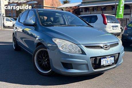 Blue 2008 Hyundai I30 Hatchback Sx 1.6 Crdi