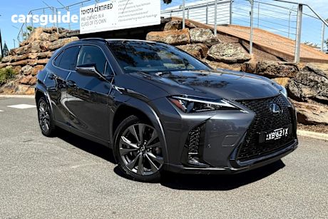 Grey 2023 Lexus UX250H Wagon F Sport Design Se Hybrid