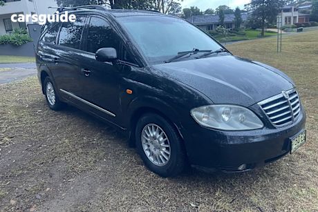 Black 2008 Ssangyong Stavic Wagon Sv270 Limited