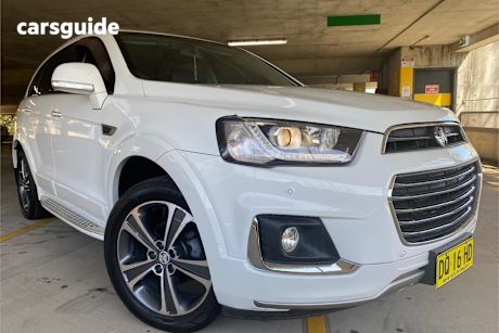 White 2016 Holden Captiva Wagon 7 Ltz (Awd)