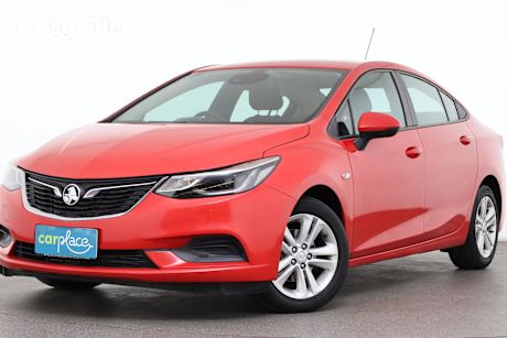 Red 2017 Holden Astra Sedan Ls Plus