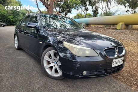 Black 2004 BMW 530I Sedan