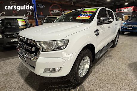 White 2017 Ford Ranger Dual Cab Utility Xlt 3.2 (4X4)