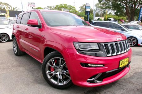 Red 2015 Jeep Grand Cherokee Wagon Srt 8 (4X4)