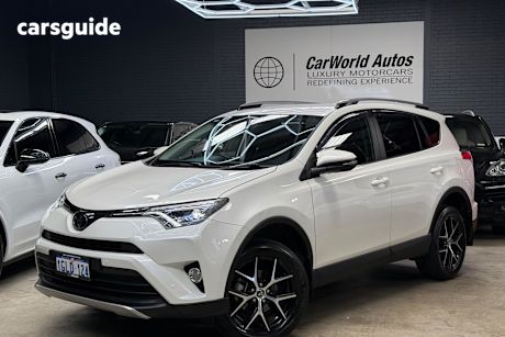 White 2017 Toyota RAV4 Wagon Gxl (2Wd)