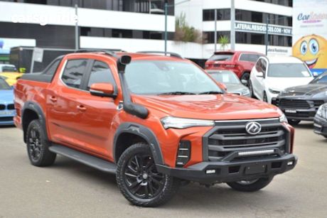 Orange 2023 LDV T60 Double Cab Utility Max Luxe (4X4)