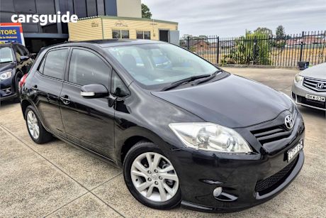 Black 2012 Toyota Corolla Hatchback Ascent Sport