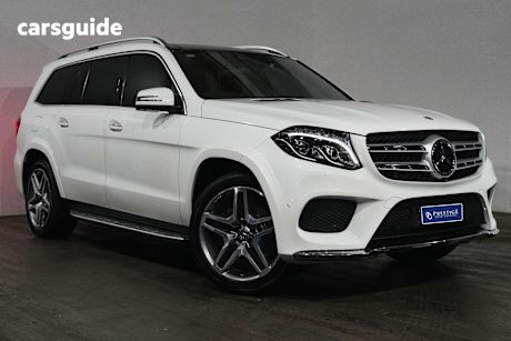 White 2017 Mercedes-Benz GLS350 Wagon D 4Matic Sport