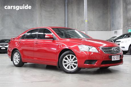Red 2009 Toyota Aurion Sedan At-X