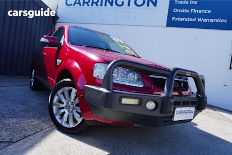 Red 2010 Ford Territory Wagon Ghia (4X4)