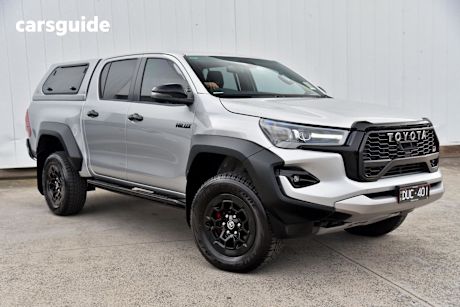 Silver 2025 Toyota Hilux Double Cab Pick Up Gr-Sport (4X4)