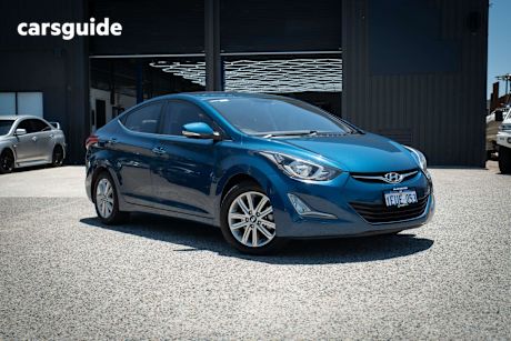 Blue 2016 Hyundai Elantra Sedan Active 2.0 Mpi