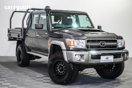 Grey 2023 Toyota Landcruiser Double Cab Chassis Lc79 Gxl