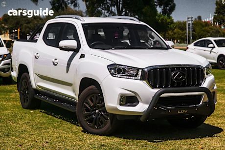 White 2020 LDV T60 Double Cab Utility Trailrider 2 (4X4) D20