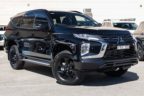 Black 2024 Mitsubishi Pajero Sport Wagon Gsr (4Wd) 7 Seat