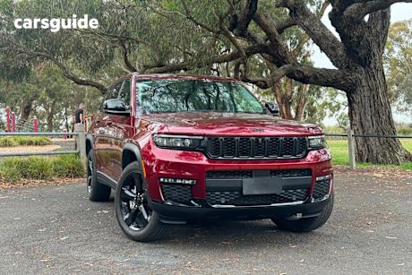 Red 2023 Jeep Grand Cherokee Wagon Limited 5 Seat (4X4)