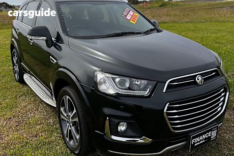 Black 2016 Holden Captiva Wagon 7 Ltz (Awd)