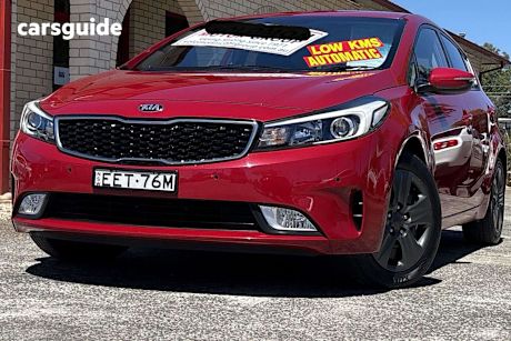 Red 2018 Kia Cerato Hatchback S