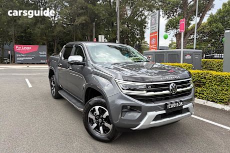 Grey 2024 Volkswagen Amarok Dual Cab Utility Style Tdi600 4Motion