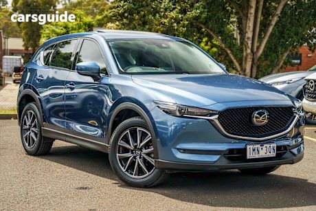 Blue 2018 Mazda CX-5 Wagon Akera (4X4)