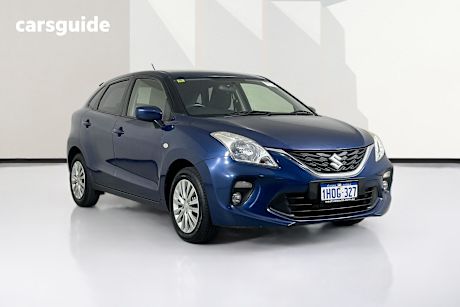 Blue 2022 Suzuki Baleno Hatchback Gl