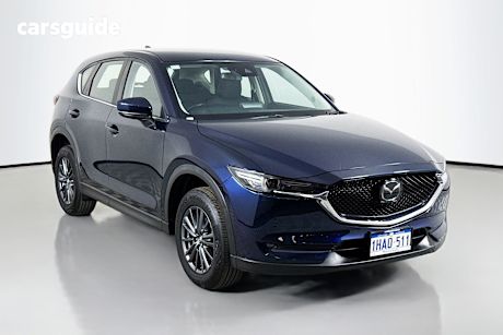 Blue 2020 Mazda CX-5 Wagon Maxx Sport (4X2)