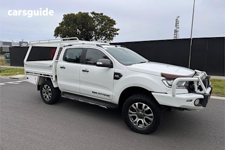 White 2015 Ford Ranger Dual Cab Pick-up Wildtrak 3.2 (4X4)