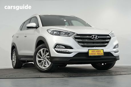 Silver 2015 Hyundai Tucson Wagon Elite (Fwd)