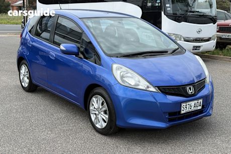 Blue 2012 Honda Jazz Hatchback Vibe