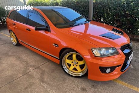 Orange 2012 Holden Commodore Sportswagon Omega