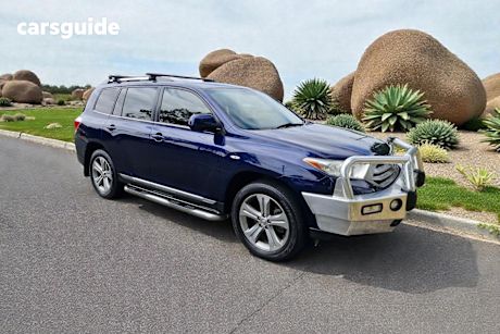 Blue 2012 Toyota Kluger Wagon Kx-S (4X4)