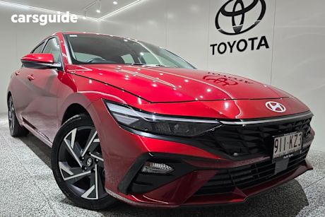 Red 2024 Hyundai I30 Sedan Elite