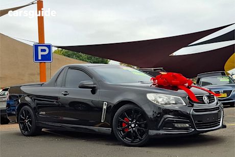 Black 2013 Holden UTE Utility Ss