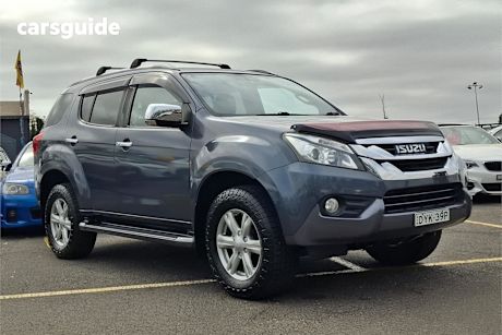 Grey 2016 Isuzu MU-X Wagon Ls-T (4X4)