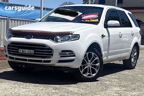 White 2014 Ford Territory Wagon Titanium (Rwd)