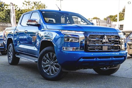 Blue 2024 Mitsubishi Triton Double Cab Pick Up Gls (4X4)