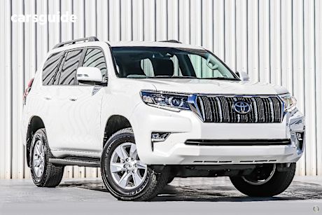 White 2019 Toyota Landcruiser Prado Wagon Gxl (4X4)