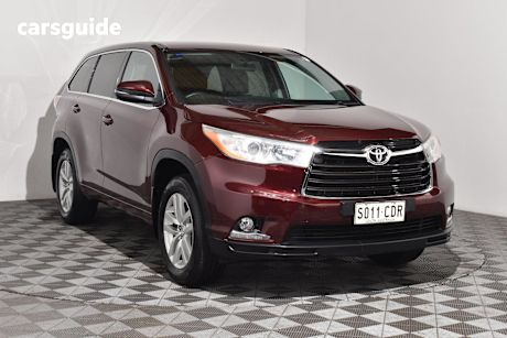 Red 2015 Toyota Kluger Wagon Gx (4X2)