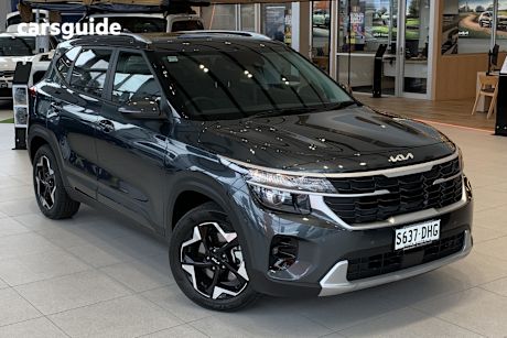 Grey 2025 Kia Seltos Wagon Sport+ (Awd)