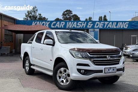 White 2016 Holden Colorado Crew Cab Pickup Lt (4X2)