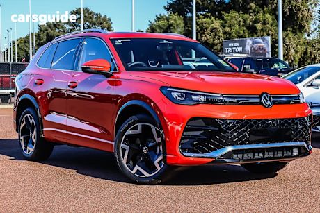 Red 2025 Volkswagen Tiguan Wagon 150Tsi R-Line