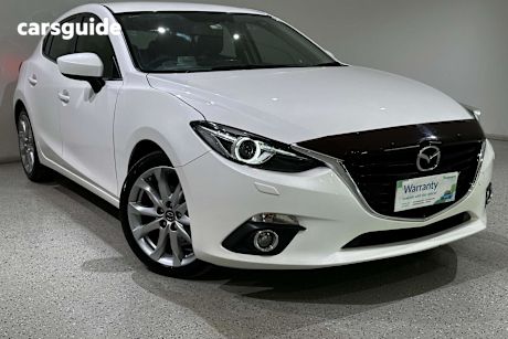 White 2015 Mazda Mazda3 Hatch