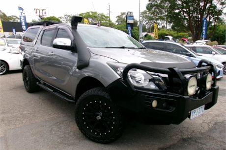 Silver 2017 Mazda BT-50 Dual Cab Utility Xtr (4X4)