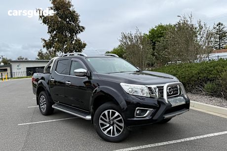 Black 2017 Nissan Navara Dual Cab Utility St-X (4X4)