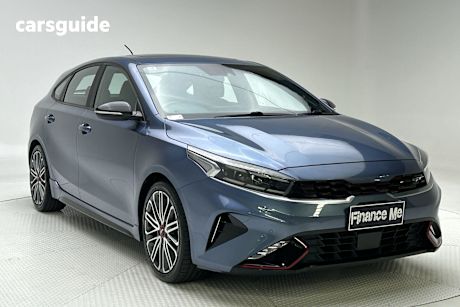 Blue 2021 Kia Cerato Hatchback Gt