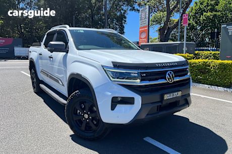 White 2025 Volkswagen Amarok Dual Cab Utility Panamericana Tdi600 4Motion