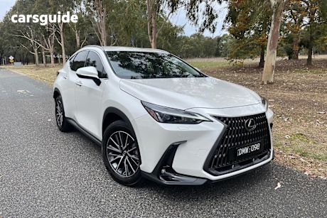 White 2024 Lexus NX350H Wagon Luxury Hybrid 2Wd