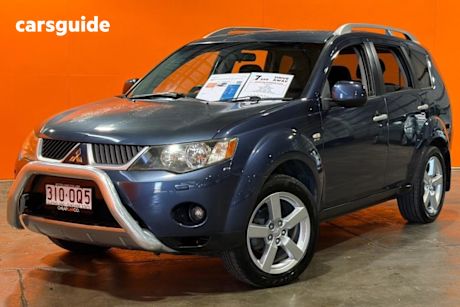 Blue 2006 Mitsubishi Outlander Wagon Vr-X