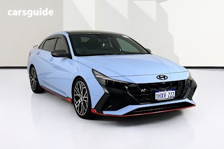 Blue 2023 Hyundai I30 Sedan N Premium